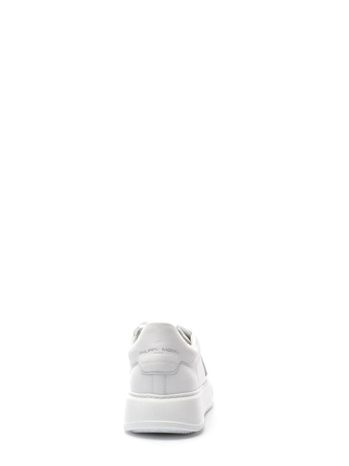 SNEAKERS IN PELLE PHILIPPE MODEL TEMPLE LOW MAN