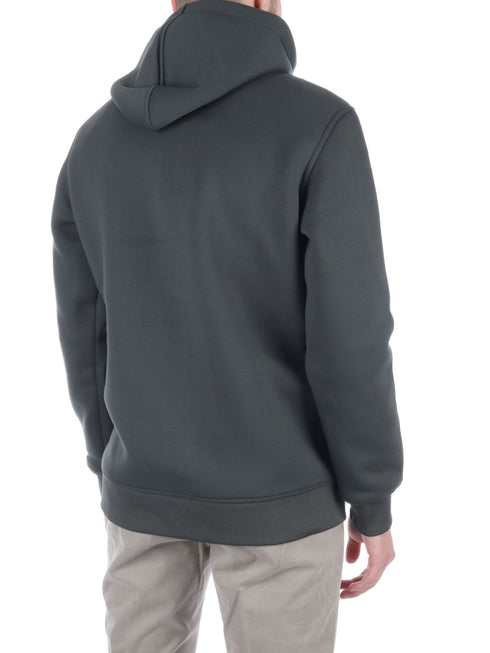 FELPA FULL ZIP CON CAPPUCCIO