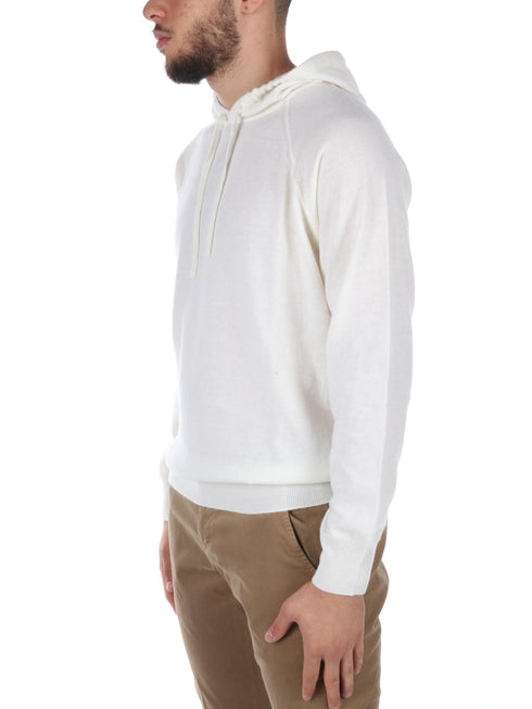 MAGLIA CON CAPPUCCIO IN LANA KANGRA