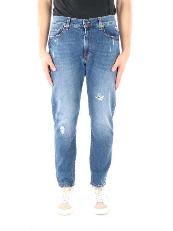 JEANS 5 TASCHE IN COTONE ROY ROGER'S DAPPER EMPIRE STATE