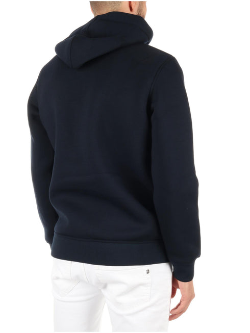 FELPA FULL ZIP CON CAPPUCCIO