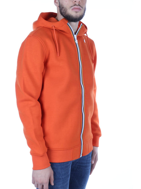 FELPA FULL ZIP CON CAPPUCCIO