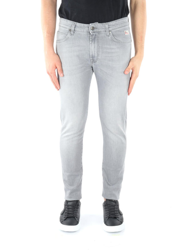 JEANS 5 TASCHE IN COTONE ROY ROGER'S 517 WEARED 10