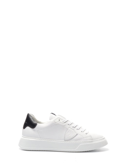 SNEAKERS IN PELLE PHILIPPE MODEL TEMPLE LOW MAN