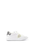 SNEAKERS IN PELLE PHILIPPE MODEL TEMPLE LOW MAN